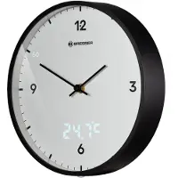 Bresser Horloge Murale Mytime Ledsec