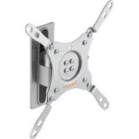 My Wall HC2-1L Support TV mural Niveau à bulle intégré 33 cm (13") - 109,2 cm ( (Mur, 15 kg, 13" - 43"), Support mural pour TV, Argent