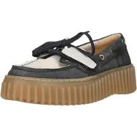 Clarks Chaussures à lacets Torhill Boat avec semelle intérieure Contour Cushion 2247 Navy Combi 39
