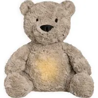 Babys Only Baby's Only Bo, l'ours en peluche avec aide au sommeil - Taupe