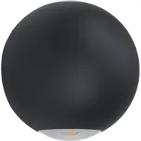 Eglo Lampe murale élégante Abugo Noir