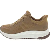 SKECHERS pour homme. 118423 Trainers Bobs Squad 4 brown (46), Marron, Plat, Lacets, Casuel