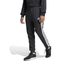 Adidas Pantalon de sport 'Essential' noir / blanc