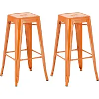 CLP lot de 2 tabourets de bar Joshua