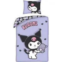 Halantex SP. z.o.o. Sanrio parure de lit Kuromi Ver. 1 140 x 200 cm / 70 x 90 cm