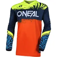 O'Neal Element Shocker Long Sleeve Jersey Orange 16-18 Years Enfants
