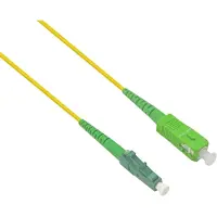 Helos 372014 LWL Patchkabel SC/APC-LC/APC 1m gelb