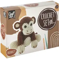 Grafix Kit de crochet Singe - aiguille et fil inclus