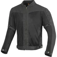 Merlin Blouson de cire pour moto Chigwell Lite, noir, XL
