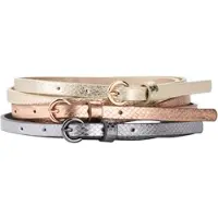Bonprix Lot de 3 ceintures