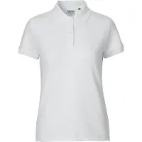 Neutral O22980 | Polo classique femme / 100% coton équitable - Couleur : White - Taille : XS