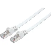 Intellinet 735735 Patchkabel RJ45 S/FTP Cat6 7,5m LSOH Hebels. weiß
