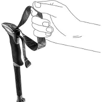 LEKI Makalu Fx Ta Poles Noir 110-130 cm