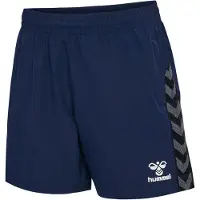Hummel Pantalon de sport gris / noir / blanc