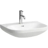 Laufen lavabo LUA 60x46cm m ÜL sans trou pour robinetterie blanc LCC (460 mm, 600 mm)