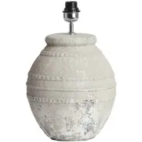 Light & Living - lampe de table - VENTURA - gris - céramique - luminaire individuel - E27 - 1743227