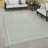 Paco Home Tapis d'extérieur Scandinave résistant aux intempéries Moderne & facile d'entretien pour l'intérieur & l'extérieur Taille 120x170 cm