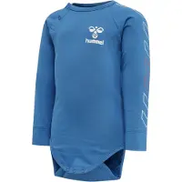 Hummel Barboteuse / body bleu / blanc