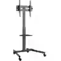 Vdd Meuble TV - Base pour meuble TV - mobile - hauteur réglable de 116 cm à 151 cm