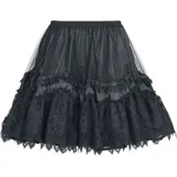 Sinister Jupe courte Gothic de - Gothic - Jupe - XS - XL - pour Femme - noir - Taille L