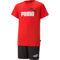 Puma Garçons, Veston, Short Jersey Set B, Rouge, (176)