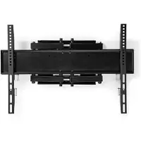 Nedis Tvwm3551bk Wall Tv Bracket Argenté