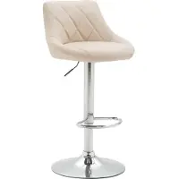 CLP Tabouret de bar Lazio similicuir