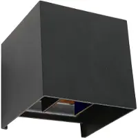 Steinhauer - applique murale - Muro - noir - métal - lampe design - LED - 3098ZW