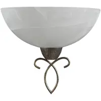 LINDBY Applique Murale , Mohija, dimmable, Noir, Salon / séjour, Verre, Ancien