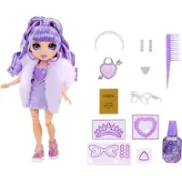 Rainbow High Crystal Fashion Doll Violet Enfants