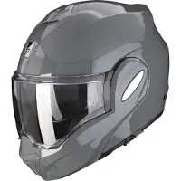 Scorpion EXO-Tech Evo Solid, casque modulaire ,Gris ,XL