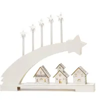 Konstsmide Silhouette en bois à LED, "Comète"