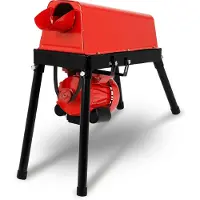 Eberth Egreneuse à maïs, égreneuse à maïs avec moteur électrique 550W, débit 180 kg/h, égreneuse à maïs électrique, avec support