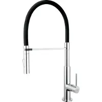 Ferro Robinet de cuisine Novaservis BLE4B avec bras flexible noir