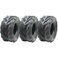 Parnells 18x9.50-8 ATV Quad Pneus Wanda P361 Dirt Trail E-Signalé Route Homologué (Jeu de 3)