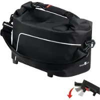Klickfix RIXEN & KAUL 0269RW Sacoche de porte-bagages 'Rackpack Waterproof' pour Racktime, 10 litres, noir