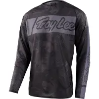 Troy Lee Designs Se Pro Air Vox Long Sleeve Jersey Noir L Homme