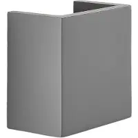 LINDBY Applique Murale , Smira, dimmable, Gris, Salon / séjour, Béton, Moderne
