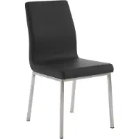 Lomadox Chaise de salle à manger Colmar noir