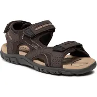 Geox Uomo Strada Sandals Marron EU 44 Homme