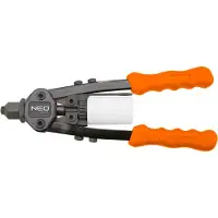 Neo Tools Riveteuse frontale pour rivets en acier et en aluminium de 2,4/3,2/4,0/4,8 mm