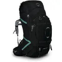 Osprey - Sac à dos de trekking - Ariel Plus 85 Black pour Femme - Taille XS/S - Noir