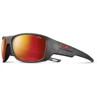 Julbo Lunettes de soleil Rookie 2, couleur noire, verres Spectron 3 CF/CAT3, pour enfants, couleur noire, verres Spectron 3 CF/CAT3