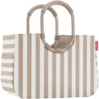 Reisenthel Cabas beige / noisette / rouge sang