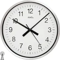 AMS 5949 Horloge murale radioélectrique analogique ronde extra grande 60 cm