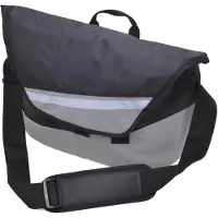 Filmer Sacoche porte-bagages côté business gris