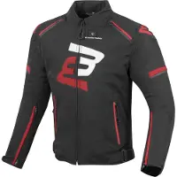 Bogotto Sparrow Imperméables Noir Rouge Blouson Textile Taille S