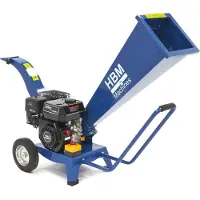 HBM broyeur à essence – broyeur de bois 4 temps 6,5 ch – 196 cm³