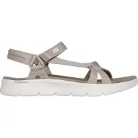 SKECHERS Sandales plates GO WALK FLEX SANDAL - SUBLIME femmes - Beige - 40