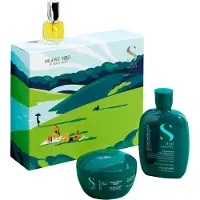 Alfaparf Milano Semi di Lino Reconstruction Holiday Kit coffret cadeau pour cheveux abîmés 3 pcs
